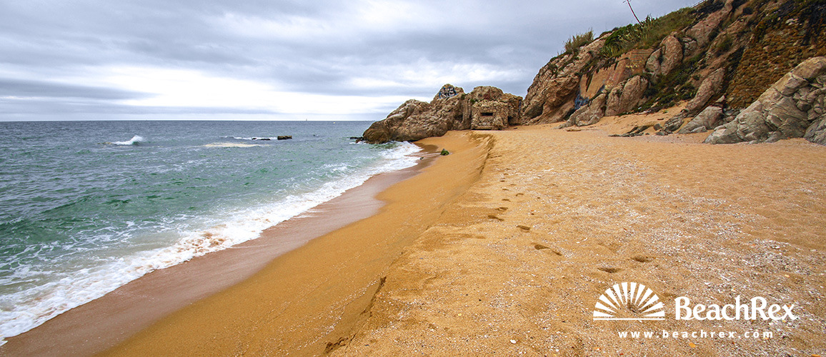 Spain - Àmbit metropolità -  Arenys de Mar - Beach de les roques d'en Lluc
