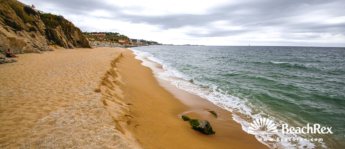 Spain - Àmbit metropolità -  Arenys de Mar - Beach de les roques d'en Lluc