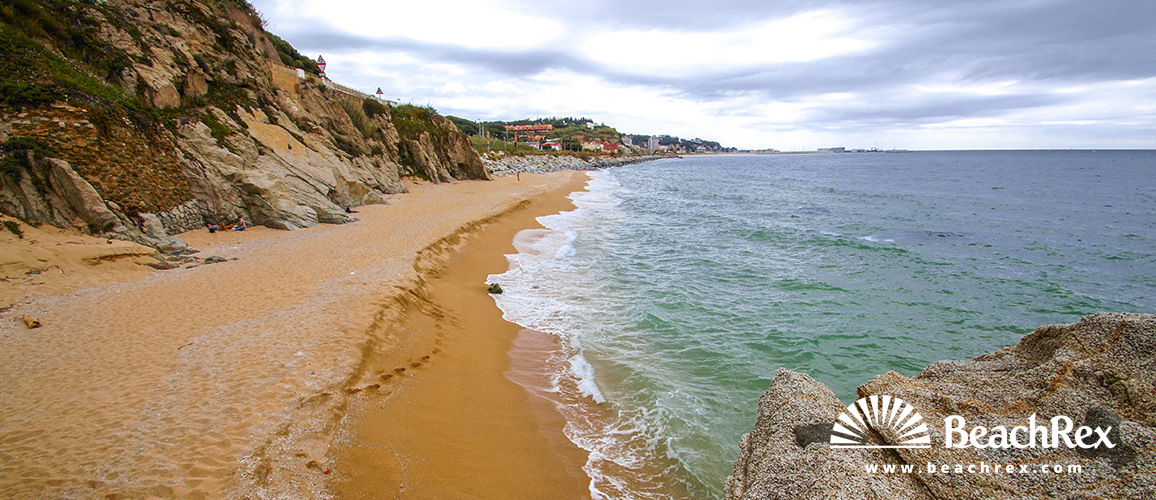 Spain - Àmbit metropolità -  Arenys de Mar - Beach de les roques d'en Lluc