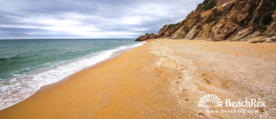 Spain - Àmbit metropolità -  Arenys de Mar - Beach de les roques d'en Lluc