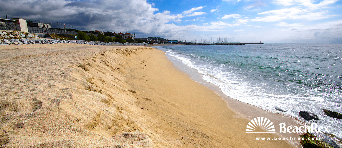 Espana - Àmbit metropolità -  Sant Andreu de Llavaneres - Playa Estacion
