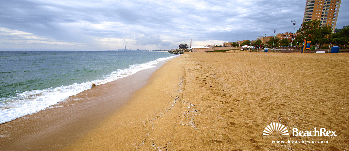 Spain - Àmbit metropolità -  Montgat - Beach de les Moreres
