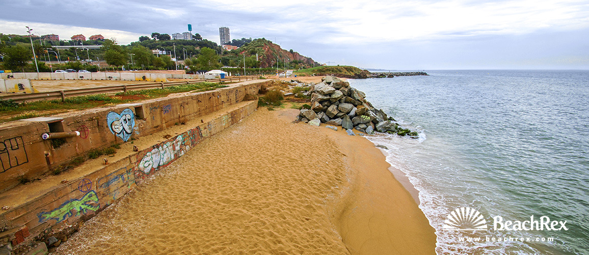 Spain - Àmbit metropolità -  Montgat - Beach de les Moreres