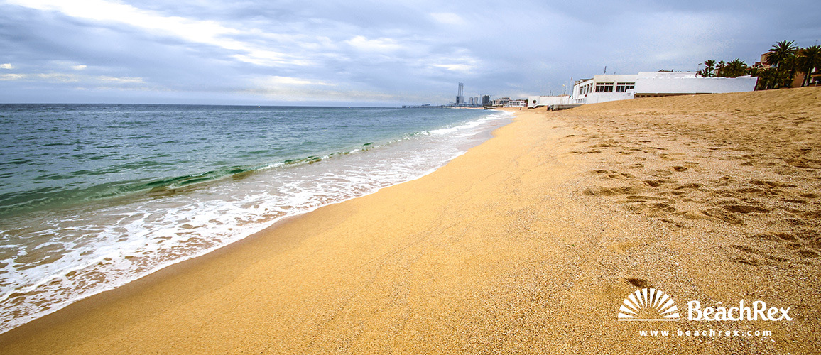 espagne - Àmbit metropolità -  Badalona - Plage de Badalona