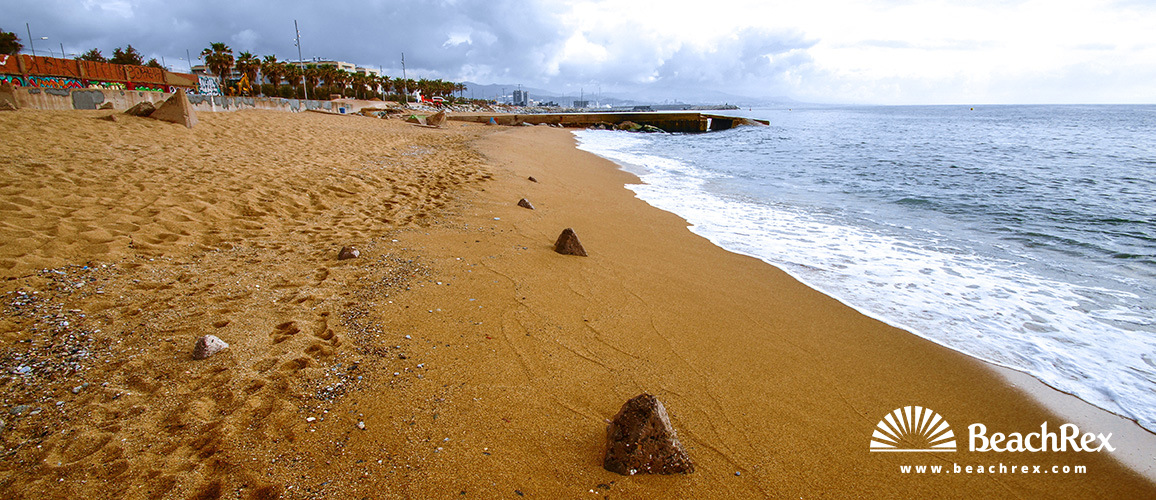 Spain - Àmbit metropolità -  Badalona - Beach C. Juli Galve Brusson