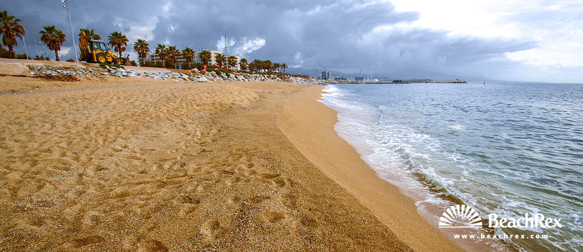 Spain - Àmbit metropolità -  Badalona - Beach C. Juli Galve Brusson