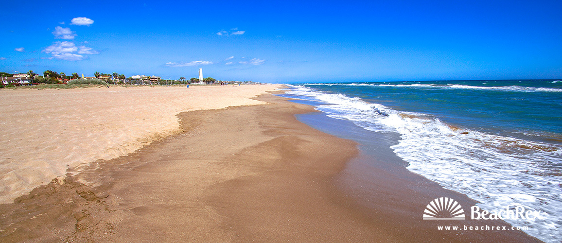 espagne - Àmbit metropolità -  Castelldefels - Plage de Castelldefels