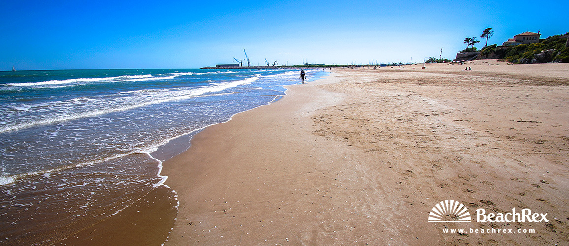 Espana - Àmbit metropolità -  Vilanova i la Geltrú - Playa El Far-Sant Cristofol
