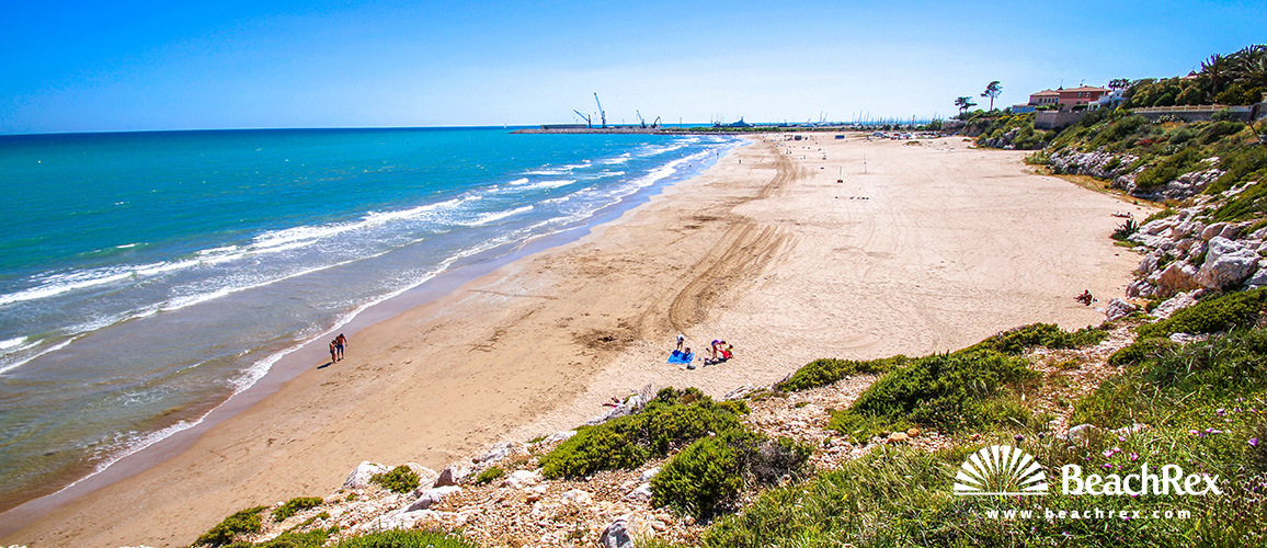 Espana - Àmbit metropolità -  Vilanova i la Geltrú - Playa El Far-Sant Cristofol