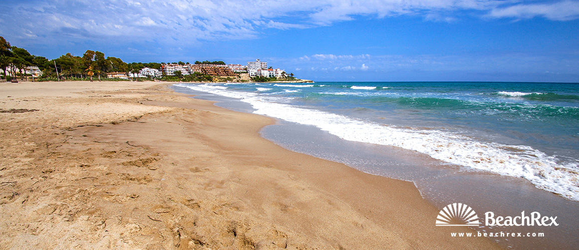 espagne - Camp de Tarragona -  Altafulla - Plage d'Altafulla