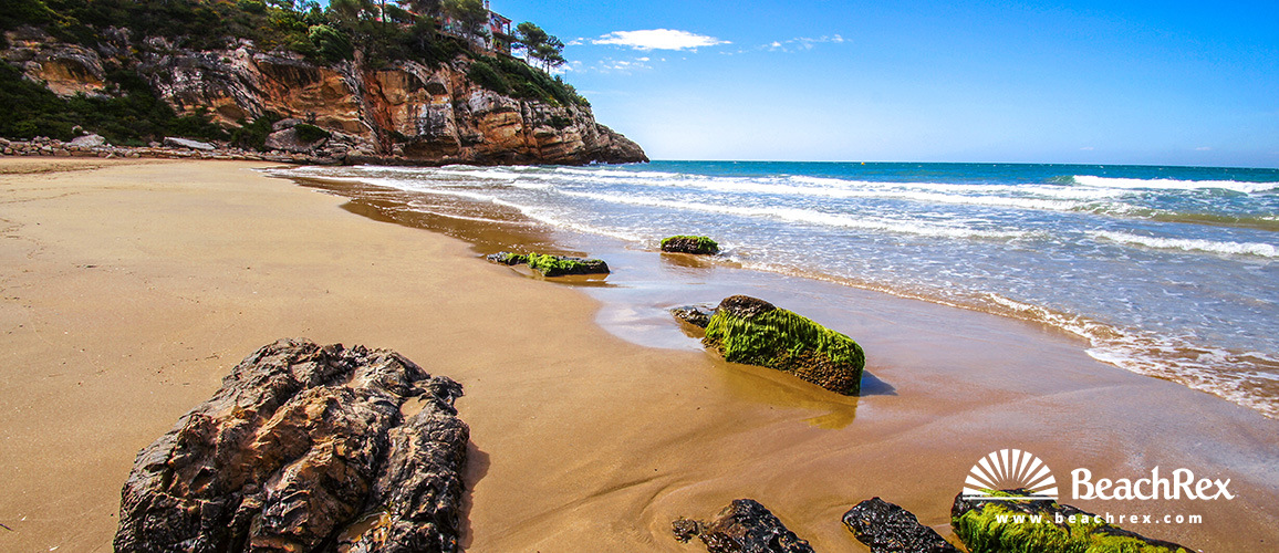 espagne - Camp de Tarragona -  Salou - Plage Crancs
