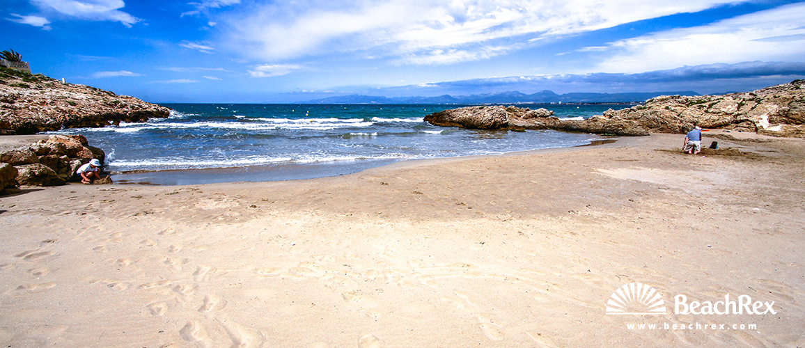 espagne - Camp de Tarragona -  Salou - Plage Vinya & Cala Font