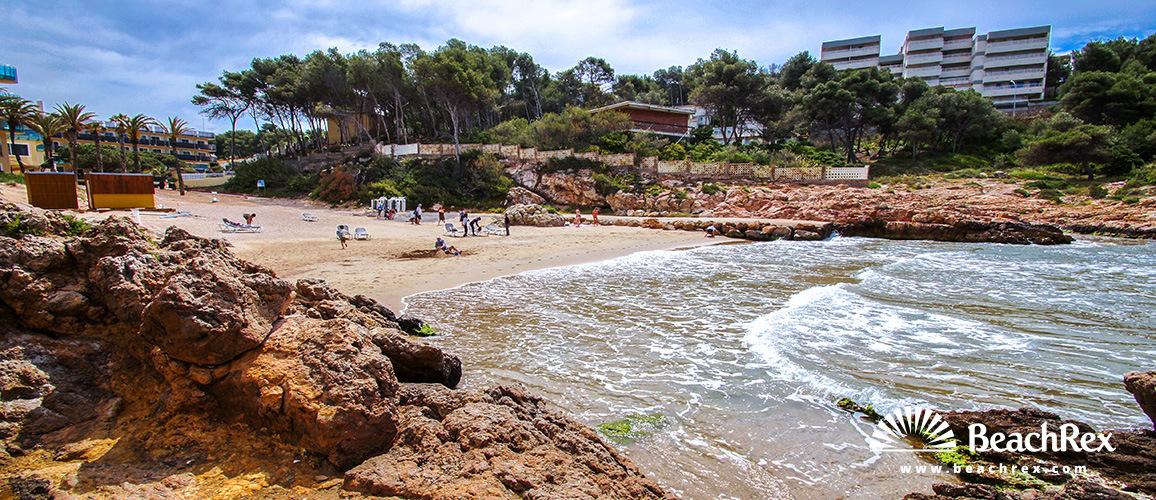 espagne - Camp de Tarragona -  Salou - Plage Vinya & Cala Font