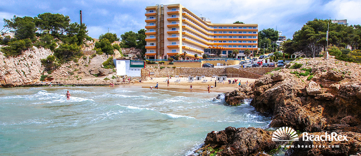 espagne - Camp de Tarragona -  Salou - Plage Vinya & Cala Font