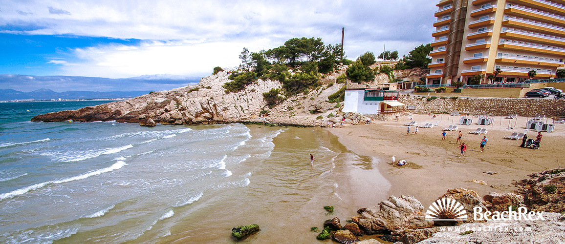 espagne - Camp de Tarragona -  Salou - Plage Vinya & Cala Font