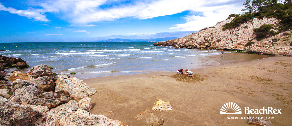 espagne - Camp de Tarragona -  Salou - Plage Vinya & Cala Font