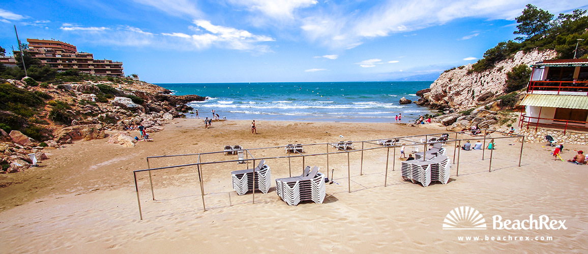 espagne - Camp de Tarragona -  Salou - Plage Vinya & Cala Font