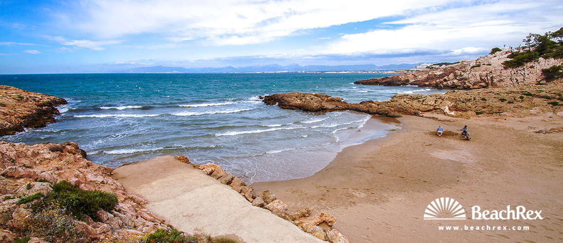 espagne - Camp de Tarragona -  Salou - Plage Vinya & Cala Font