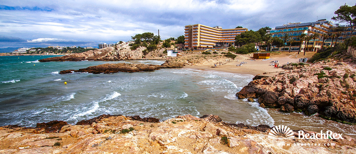 espagne - Camp de Tarragona -  Salou - Plage Vinya & Cala Font