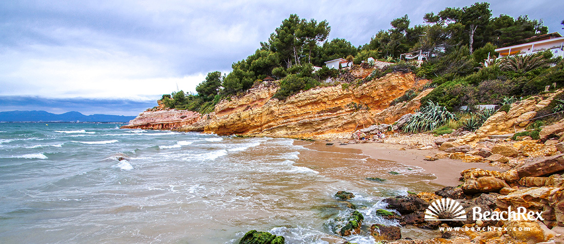 espagne - Camp de Tarragona -  Salou - Plage de la Penya Tallada