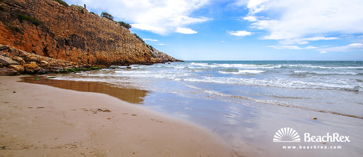 espagne - Camp de Tarragona -  Salou - Plage de la Penya Tallada