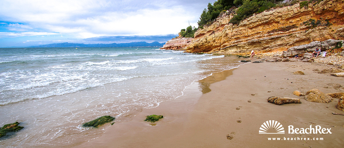 espagne - Camp de Tarragona -  Salou - Plage de la Penya Tallada