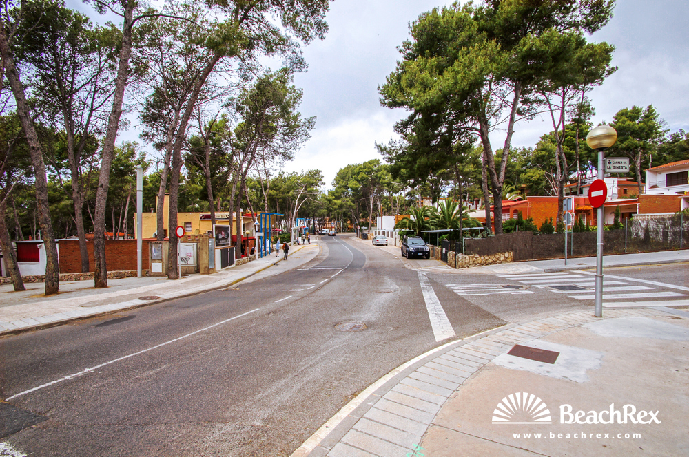 espagne - Camp de Tarragona -  Salou - Plage de la Penya Tallada