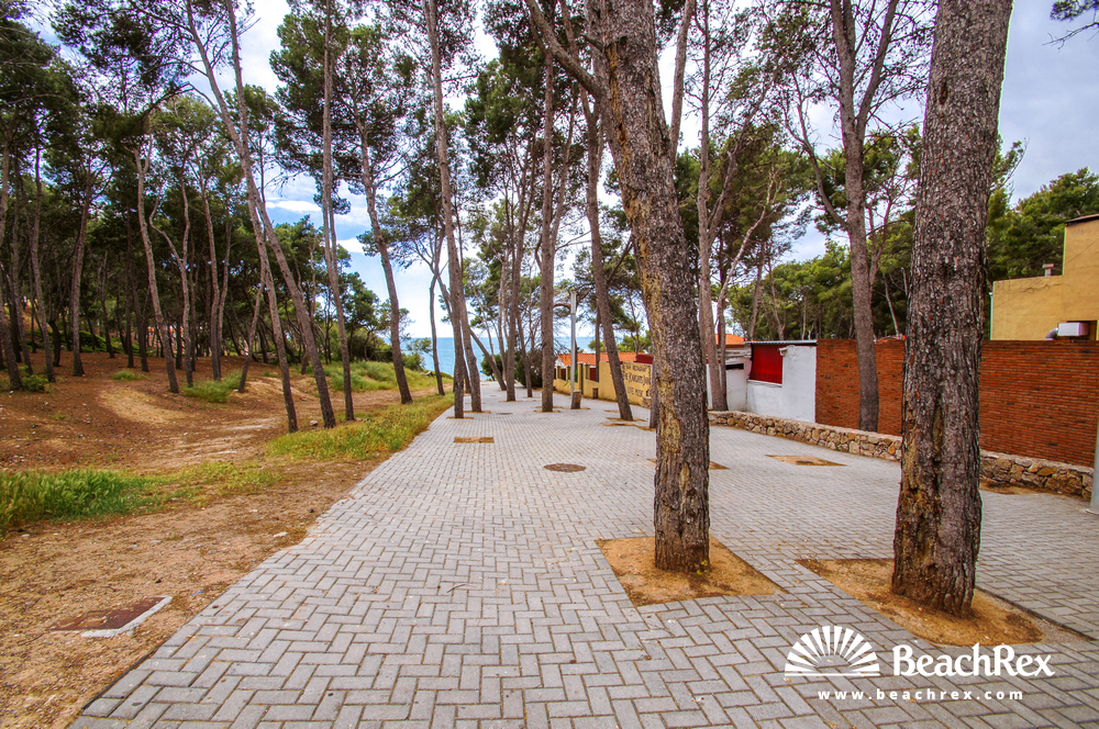 espagne - Camp de Tarragona -  Salou - Plage de la Penya Tallada