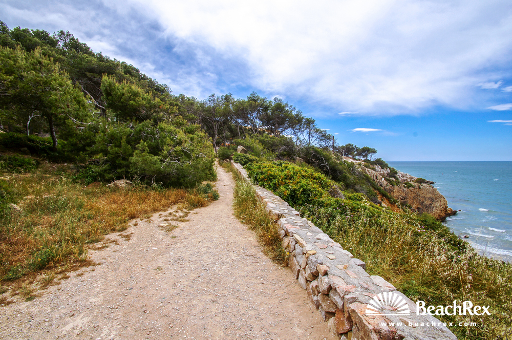 espagne - Camp de Tarragona -  Salou - Plage de la Penya Tallada