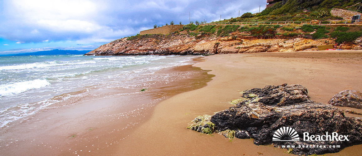 espagne - Camp de Tarragona -  Salou - Plage dels Llenguadets