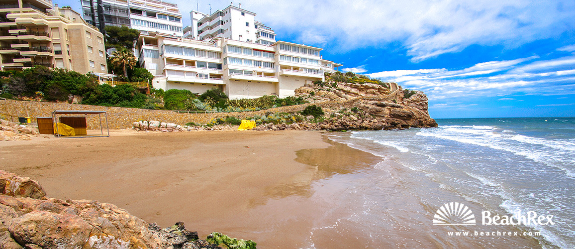 espagne - Camp de Tarragona -  Salou - Plage dels Llenguadets