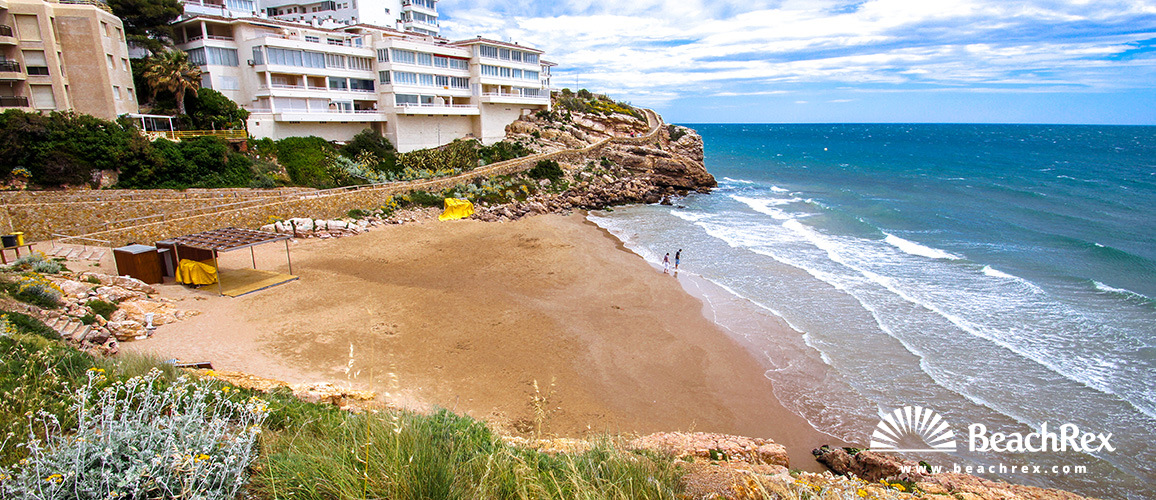 espagne - Camp de Tarragona -  Salou - Plage dels Llenguadets