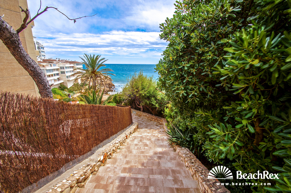 espagne - Camp de Tarragona -  Salou - Plage dels Llenguadets