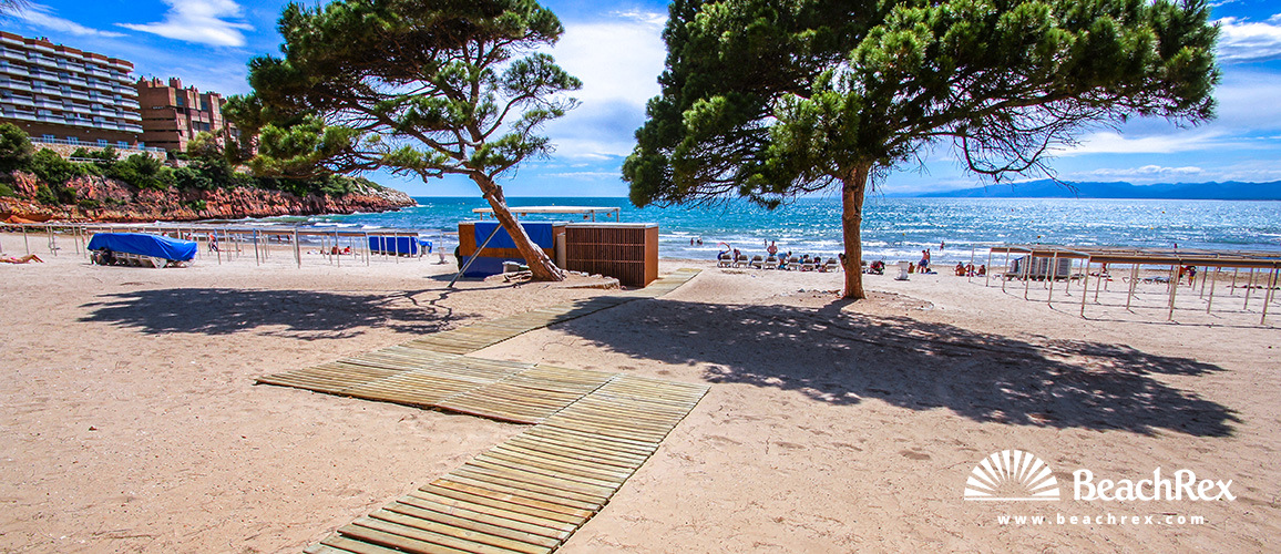 espagne - Camp de Tarragona -  Salou - Plage dels Capellans