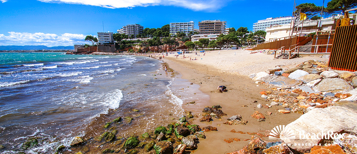 espagne - Camp de Tarragona -  Salou - Plage dels Capellans