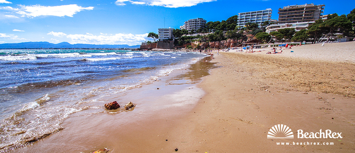 espagne - Camp de Tarragona -  Salou - Plage dels Capellans