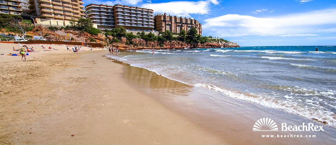espagne - Camp de Tarragona -  Salou - Plage dels Capellans
