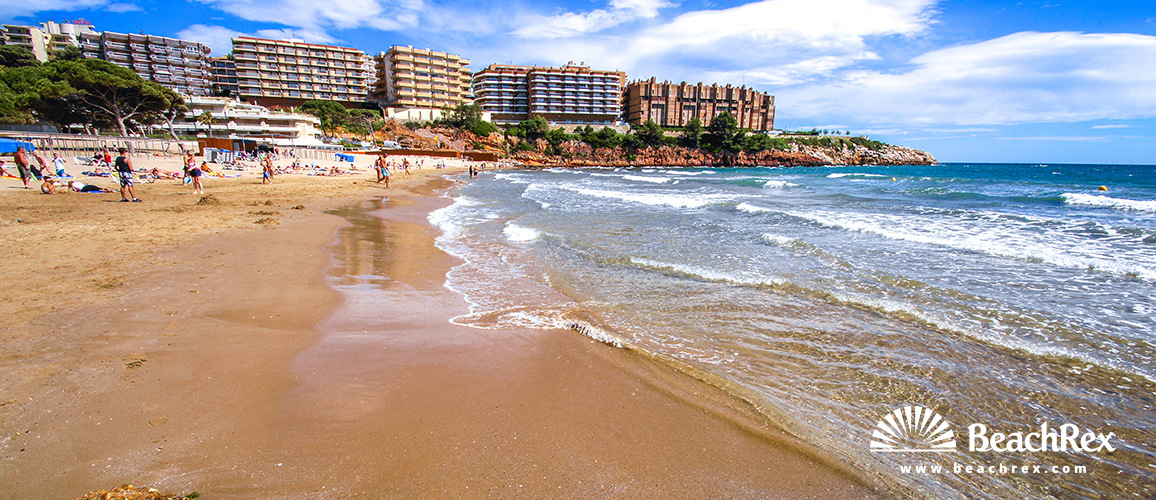 espagne - Camp de Tarragona -  Salou - Plage dels Capellans