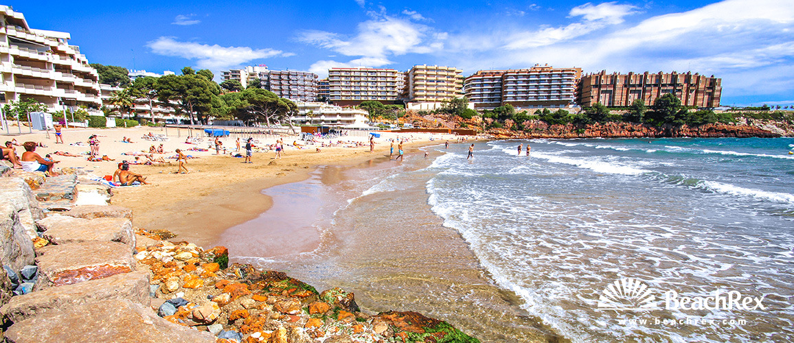 espagne - Camp de Tarragona -  Salou - Plage dels Capellans