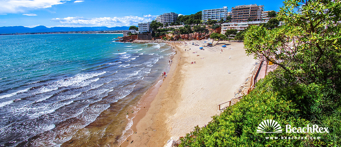 espagne - Camp de Tarragona -  Salou - Plage dels Capellans