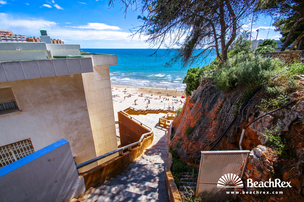 espagne - Camp de Tarragona -  Salou - Plage dels Capellans