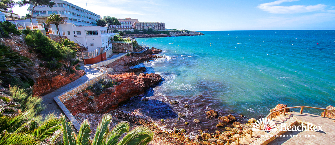 espagne - Camp de Tarragona -  Salou - Plage dels Pilons