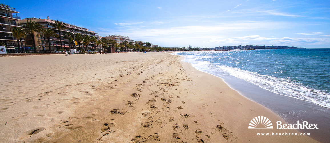 espagne - Camp de Tarragona -  Salou - Plage de Ponent