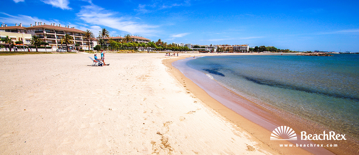 espagne - Camp de Tarragona -  Cambrils - Plage de la Llosa
