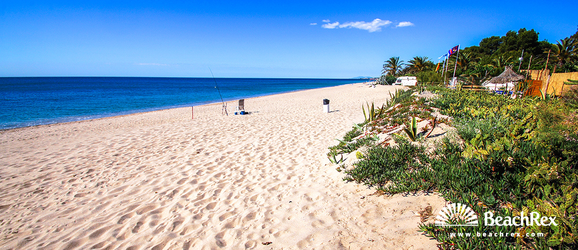 Spain - Camp de Tarragona -  Mont-roig del Camp - Beach dels Pilans