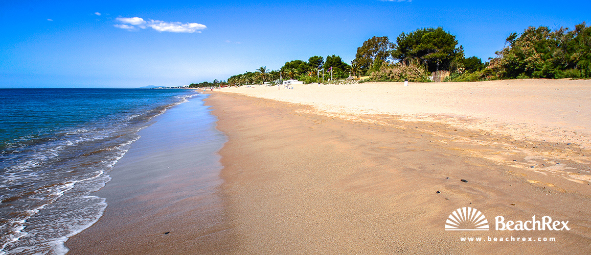 Spain - Camp de Tarragona -  Mont-roig del Camp - Beach dels Pilans