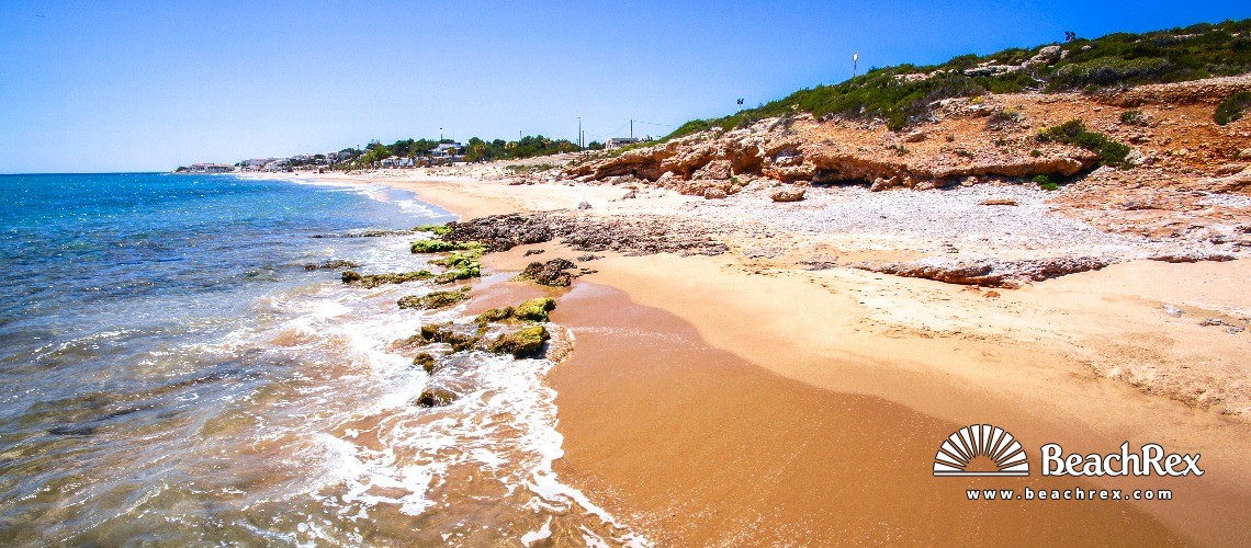 Spain - Camp de Tarragona -  Calafat - Platja L'Almadrava