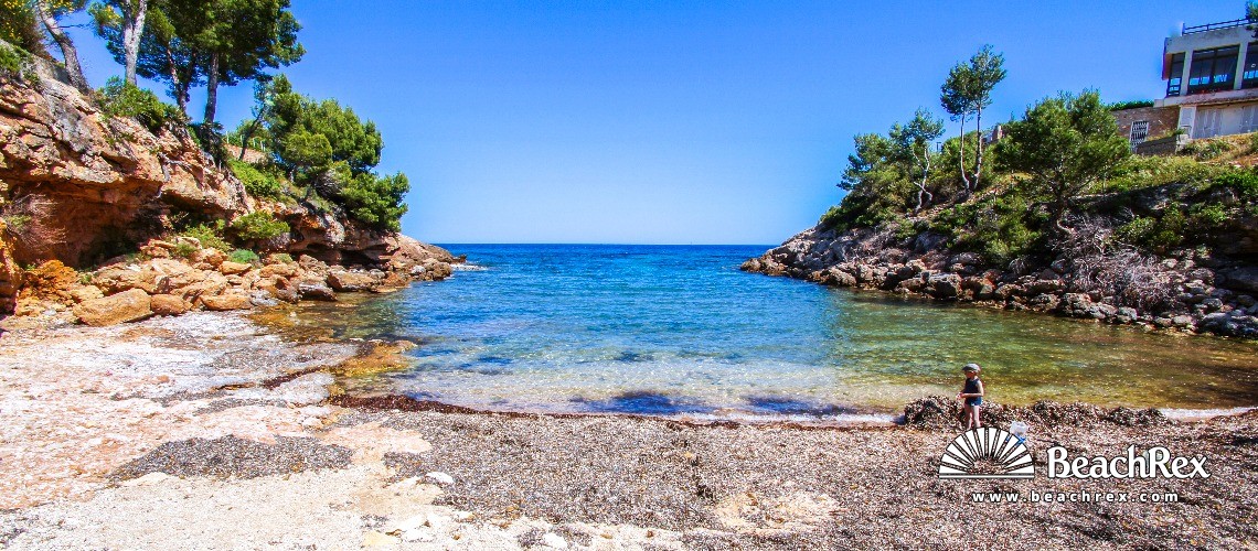Spain - Camp de Tarragona -  Calafat - Platja Cala Llobeta