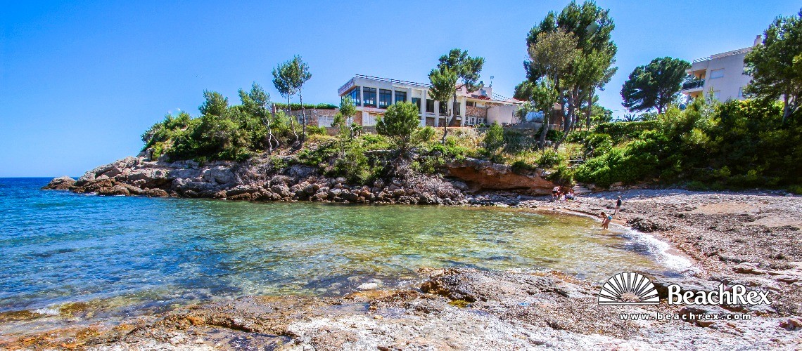 Spain - Camp de Tarragona -  Calafat - Platja Cala Llobeta