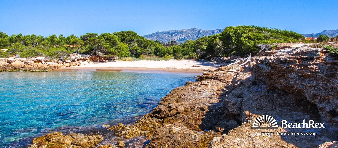 Spain - Camp de Tarragona -  Calafat - Cala Lo Ribellet
